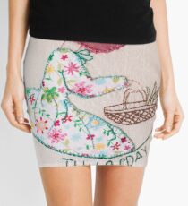 Thursday's Market Day Bonnet Lady Mini Skirt