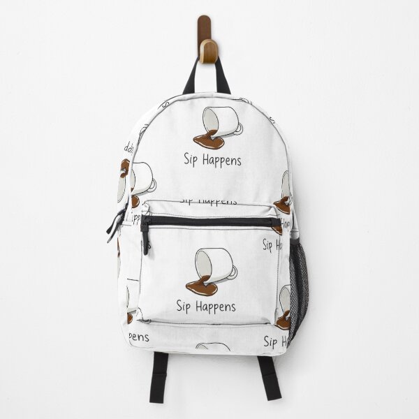 Item preview, Sip Happens – Funny Spilled Coffee Cup Design designed and sold by CMdigit.