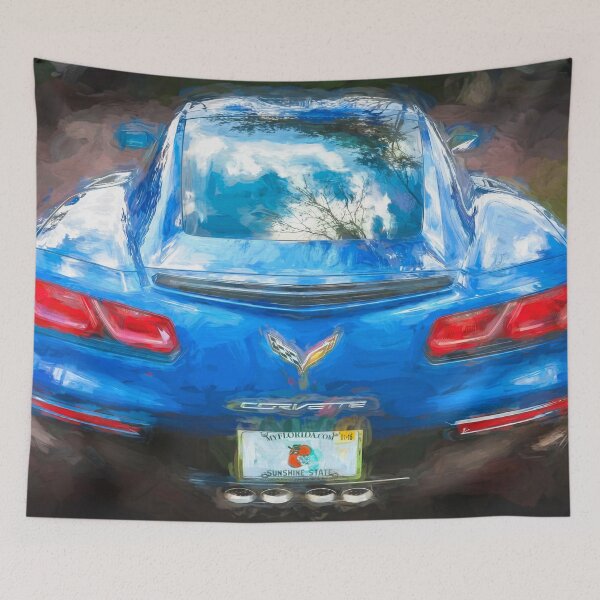 Item preview, 2014 Blue Chevrolet Vette C7 X117 designed and sold by RichFrancoCars.