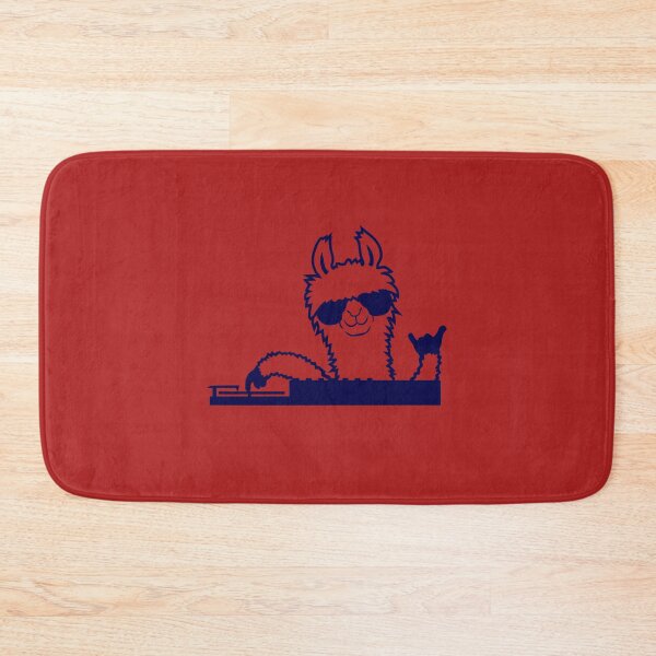 Artikelvorschau, Lama DJ Cool Party Musik Mixing Tier Sonnenbrille entworfen und verkauft von shirt-o-mat.