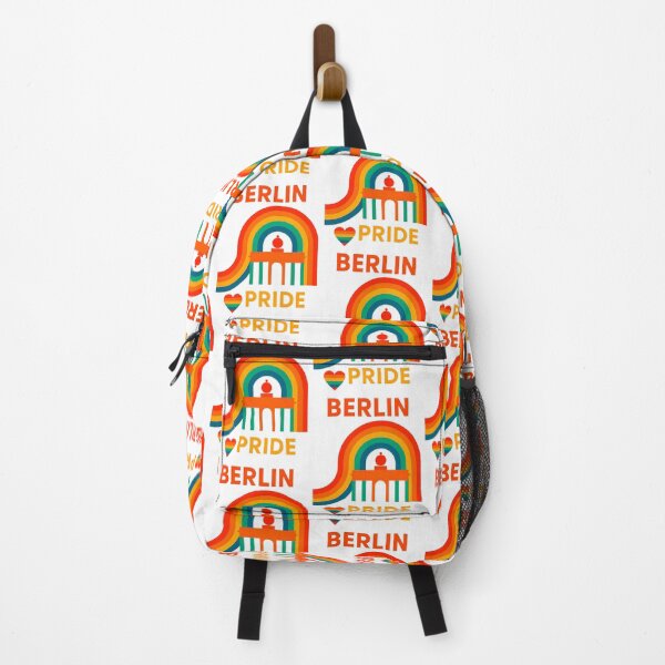 Item preview, LGBT Gay pride Rainbow flag Berlin Pride designed and sold by JETSETPRIDE.