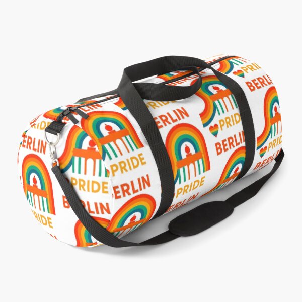 Item preview, LGBT Gay pride Rainbow flag Berlin Pride designed and sold by JETSETPRIDE.