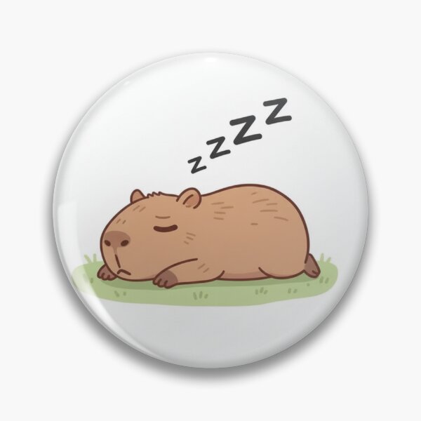 Item preview, Sleeping capybara designed and sold by nebars.