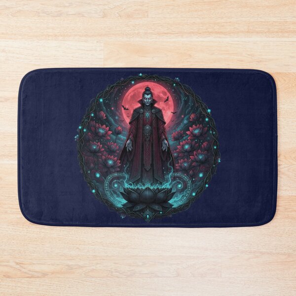 Item preview,  Vampire Buddha Under Blood Moon - Halloween Special designed and sold by Zen Mosaic.