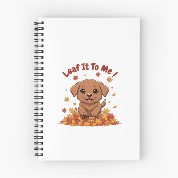 Item preview, Leaf It To Me Brown Labrador Retriever Dog Running in Fall Leaves Cute Autumn designed and sold by The Real Life Symphony.