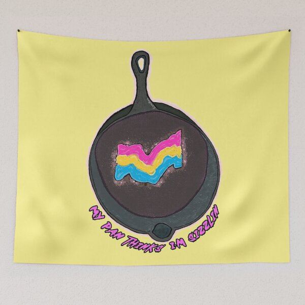 Item preview, Pansexual pride knows their love sizzles designed and sold by reallypathetic.