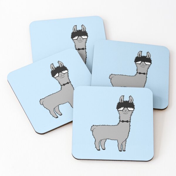 Item preview, Llama Nerd Geek Glasses Bow Tie Funny Alpaca designed and sold by shirt-o-mat.