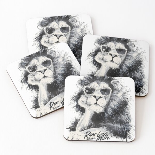 Item preview, Roar Less. Shine More. designed and sold by artisanbee.