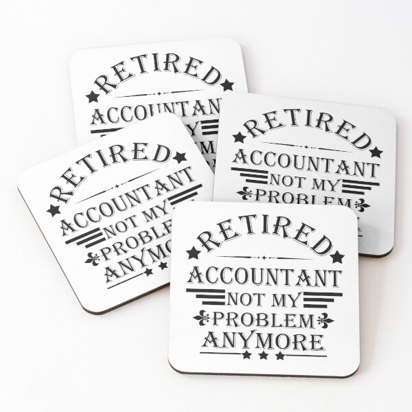 Item preview, Retired accountant retiring accounter funny retierment  designed and sold by Alexaltay.