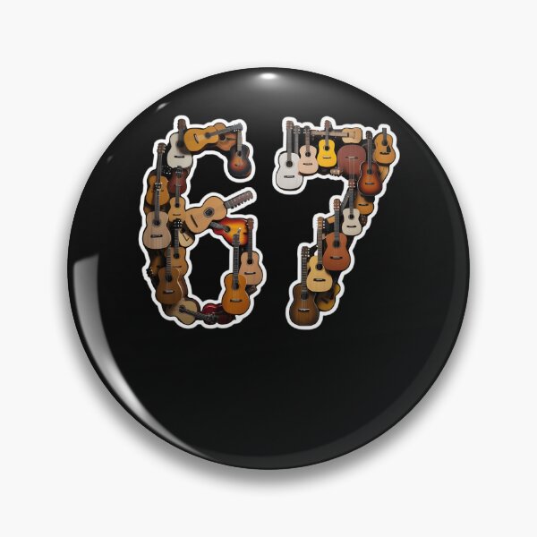Item preview, Number 67 Guitarist Music Guitar Sixty Seven Men Women designed and sold by clothesy7.