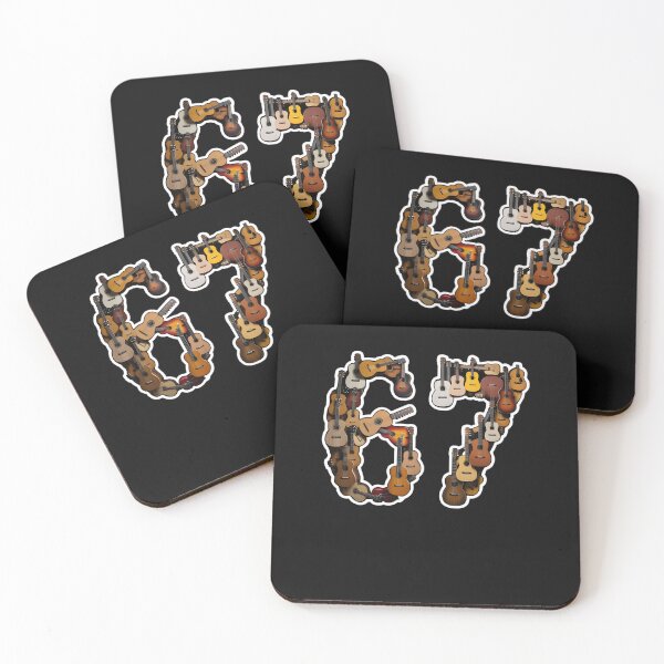 Item preview, Number 67 Guitarist Music Guitar Sixty Seven Men Women designed and sold by clothesy7.