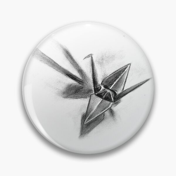 Item preview, Paper Crane in Charcoal designed and sold by Flora Su.