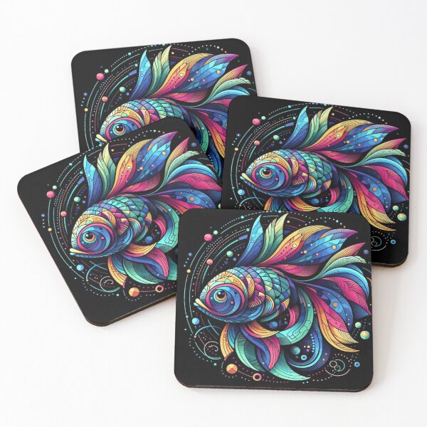 Item preview, Colorful decorative fish  designed and sold by Dogandesighn.