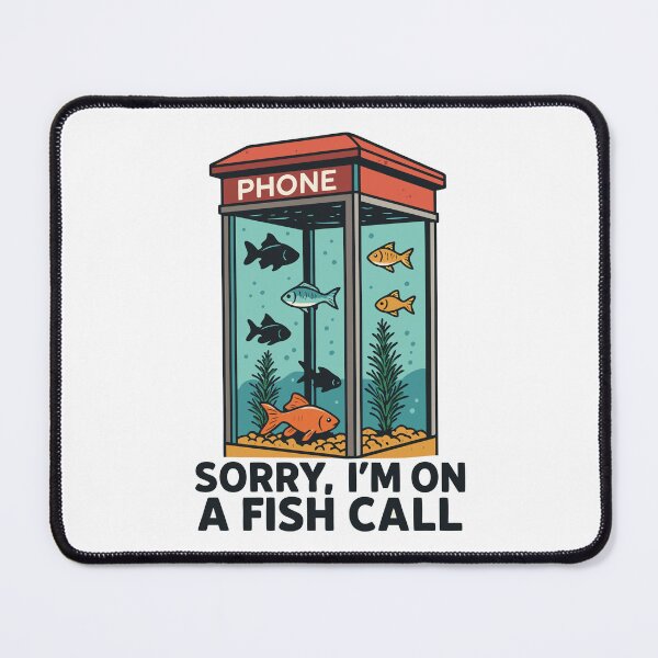 Item preview, Aquarium Phone Booth • Sorry I’m on a Fish Call designed and sold by Blok45.