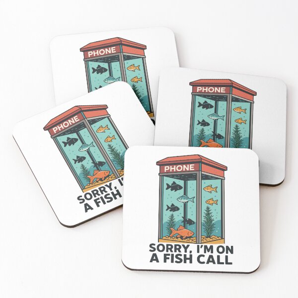 Item preview, Aquarium Phone Booth • Sorry I’m on a Fish Call designed and sold by Blok45.