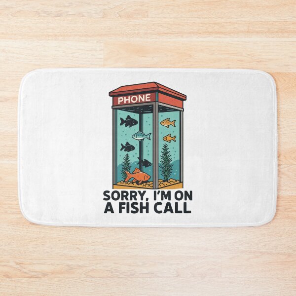 Item preview, Aquarium Phone Booth • Sorry I’m on a Fish Call designed and sold by Blok45.