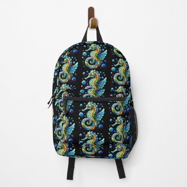 Item preview, colorful seahorse designed and sold by Dogandesighn.