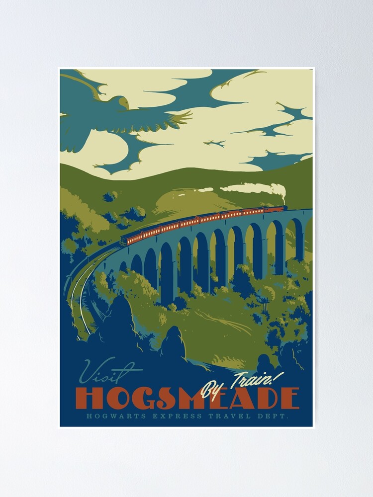 Alternate view of Visit Hogsmeade Poster