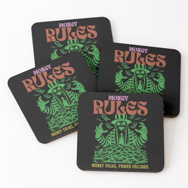 Item preview, Money Rules: The Green Reaper of Wealth designed and sold by Tom-Apex-Art.
