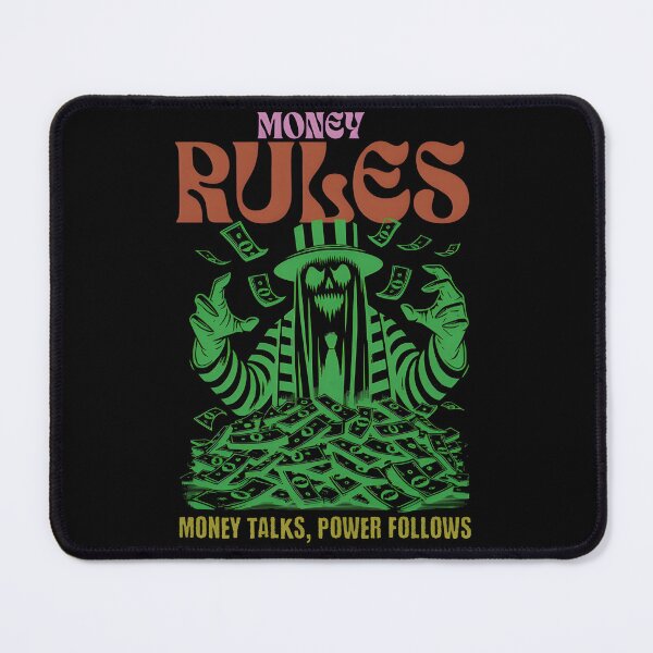 Item preview, Money Rules: The Green Reaper of Wealth designed and sold by Tom-Apex-Art.