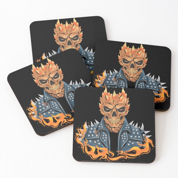 Item preview, Ghost Rider Blazing Skull Halloween designed and sold by lojadpop.