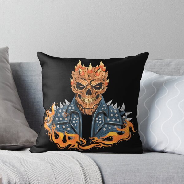 Item preview, Ghost Rider Blazing Skull Halloween designed and sold by lojadpop.