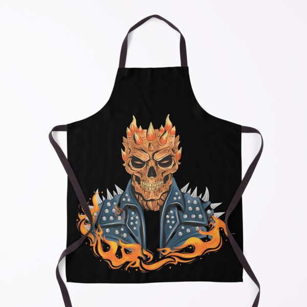 Item preview, Ghost Rider Blazing Skull Halloween designed and sold by lojadpop.