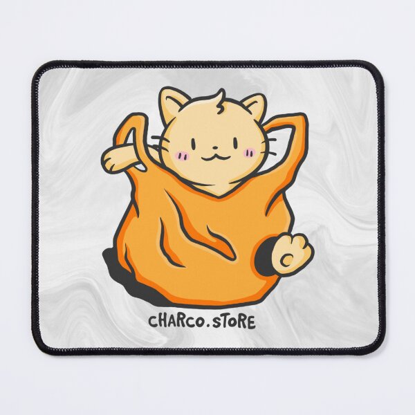 Item preview, Lovely Things | Cozy Cat – Kawaii Cat in a Bag Design designed and sold by Charco.Store – Bold Expressive Graphics & Alt Streetwear Art.