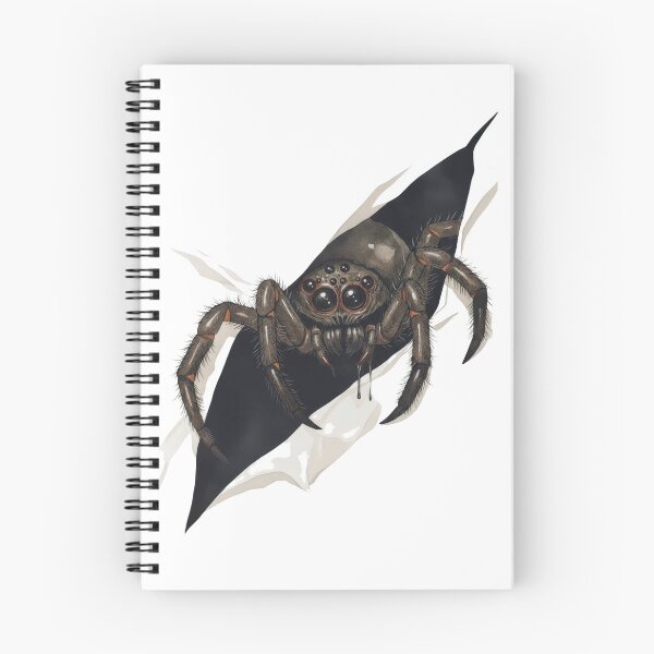 Item preview, Spider Crawling Through Ripped Paper Hole designed and sold by juthamas8426.