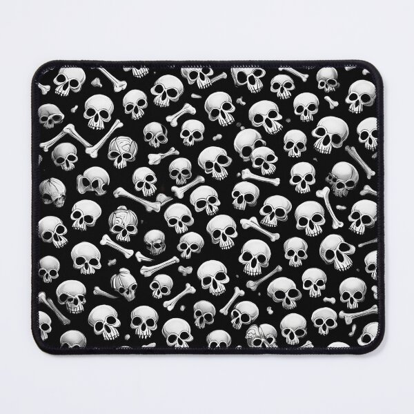 Item preview, skull pattern black white designed and sold by Pr7em.