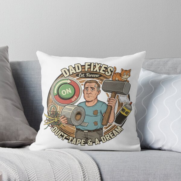 Item preview, Very Funny "Dad Fixes" List designed and sold by welshdesigns.