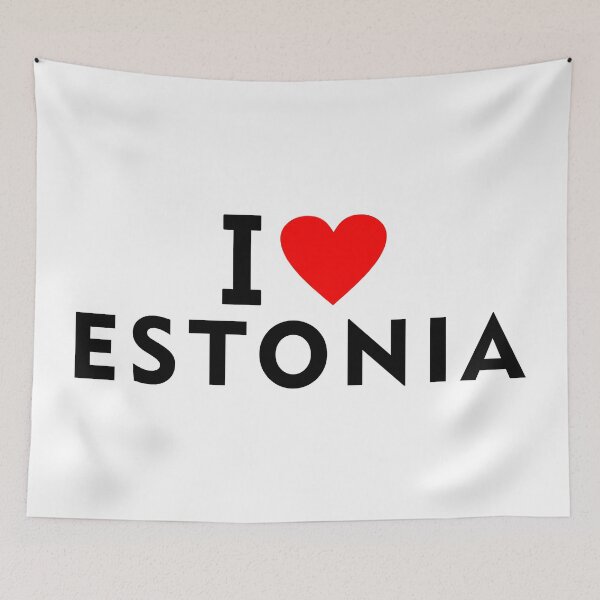 Item preview, I love Estonia designed and sold by tony4urban.