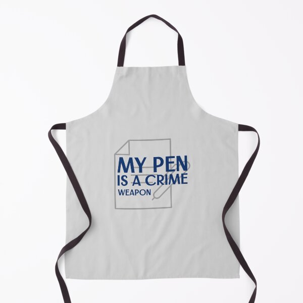 Item preview, My Pen is a Crime Weapon - crime writer  designed and sold by TaurusC95.