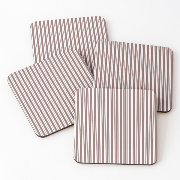 Item preview, Brown and White Striped Journal, Phone Case &  Blanket – Minimalist Birthday Gift for Women & Students, Christmas Gift for Girl or Teen, Cozy Holiday Gift for Her, Mom or College Girl designed and sold by VivaFy.