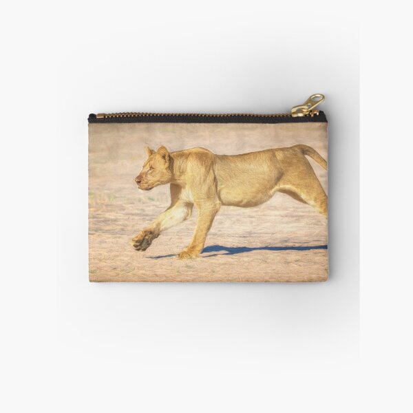 Item preview, Running Lion Zimbabwe Artistic designed and sold by PhotoArt by Joan Carroll.