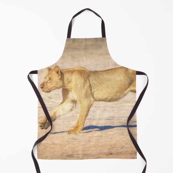 Item preview, Running Lion Zimbabwe Artistic designed and sold by PhotoArt by Joan Carroll.