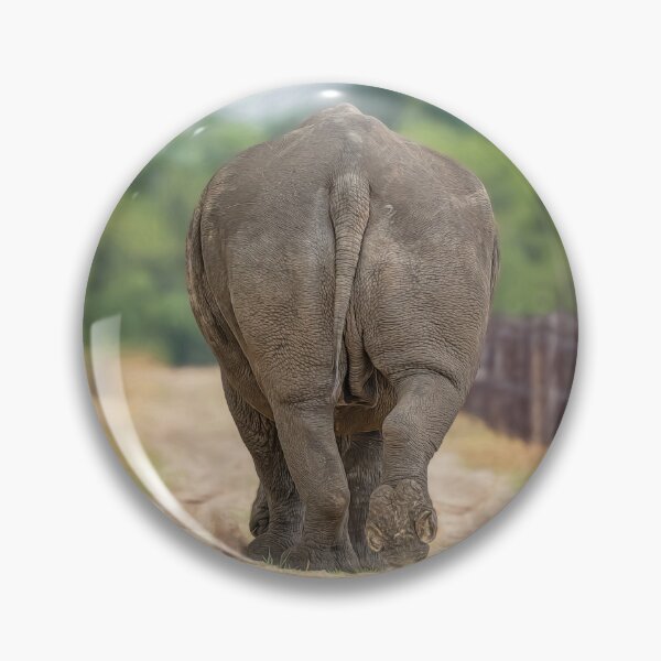 Item preview, Cute Rhino Butt 2 designed and sold by PhotoArt by Joan Carroll.
