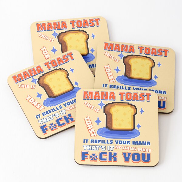 Item preview, Mana Toast Dungeon Crawler Carl designed and sold by RamblingsRose.