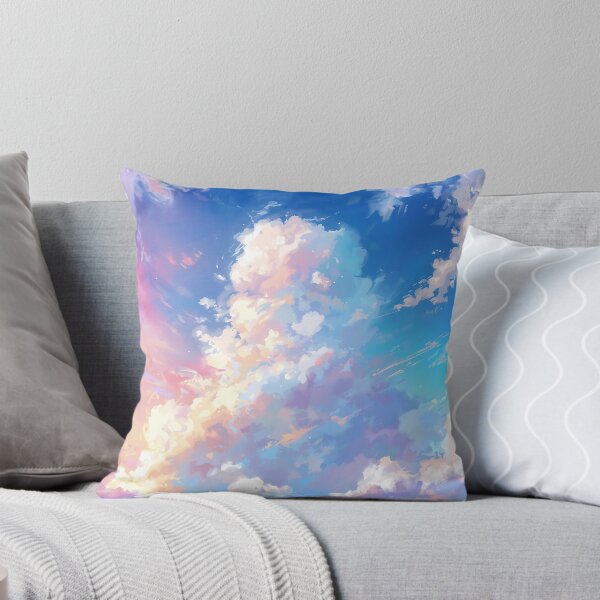 Item preview, Vibrant Pastel Clouds in a Colorful Sky designed and sold by Neural Dream.