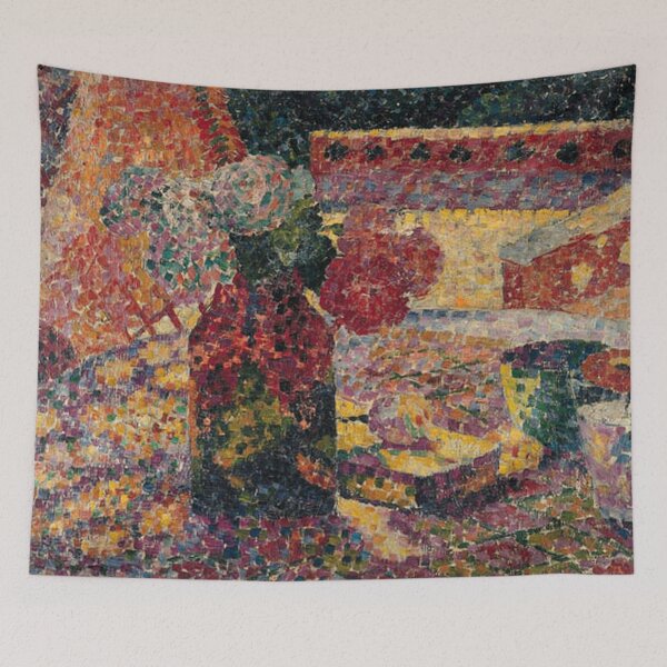 Item preview, Still Life with a Flower Vase designed and sold by tomorrowsart.