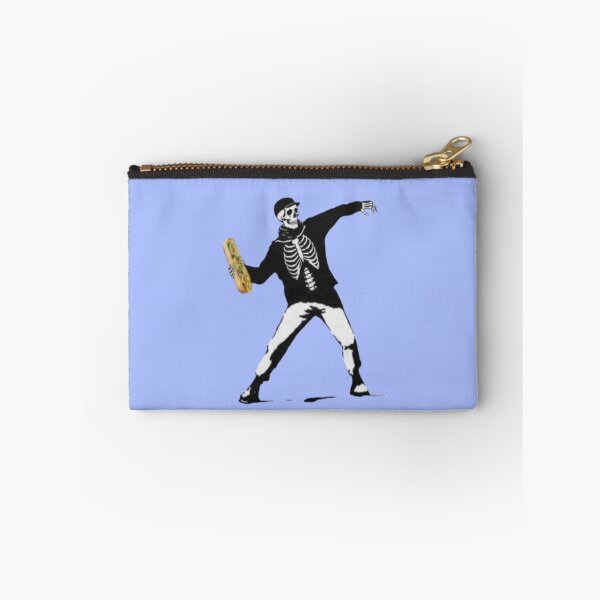 Item preview, Skeleton Guy Throwing Sandwich – Humorous Urban Parody designed and sold by creativerooney.