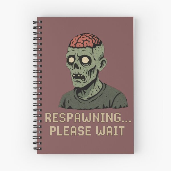 Item preview, Respawning... Please Wait (Zombie Gamer) designed and sold by MythoWorldddd.