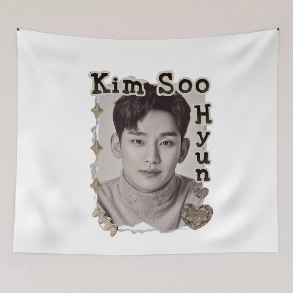 Item preview, Kim Soo-hyun (김수현) Korean Actor K-Drama Scrapbook Collage Cozy Y2K Vintage Design designed and sold by HELL0WBELLO.