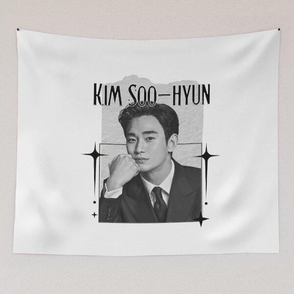 Item preview, Kim Soo-hyun (김수현) Korean Actor K-Drama Scrapbook Collage Cozy Y2K Vintage Design designed and sold by HELL0WBELLO.