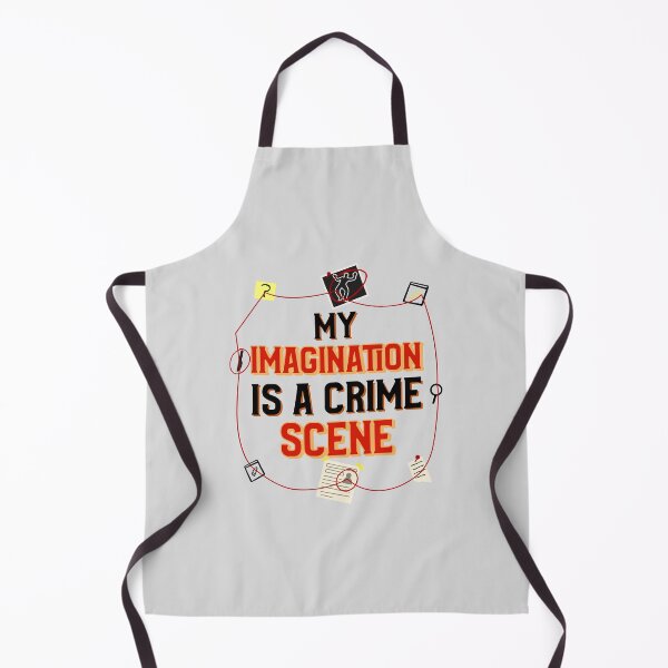 Item preview, My Imagination is a Crime Scene - crime writer  designed and sold by TaurusC95.