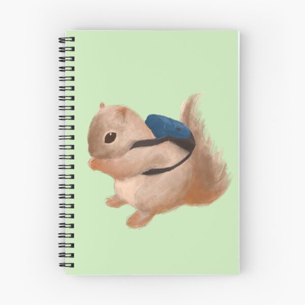 Item preview, Baby Squirrel with Cute Backpack designed and sold by Sunshine Caelum.