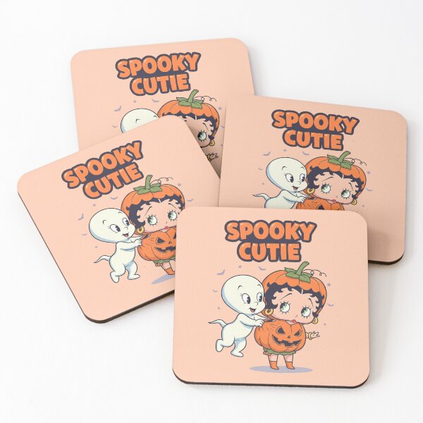 Item preview, ghost cute girl  pumpkin print halloween  designed and sold by forestgrump.