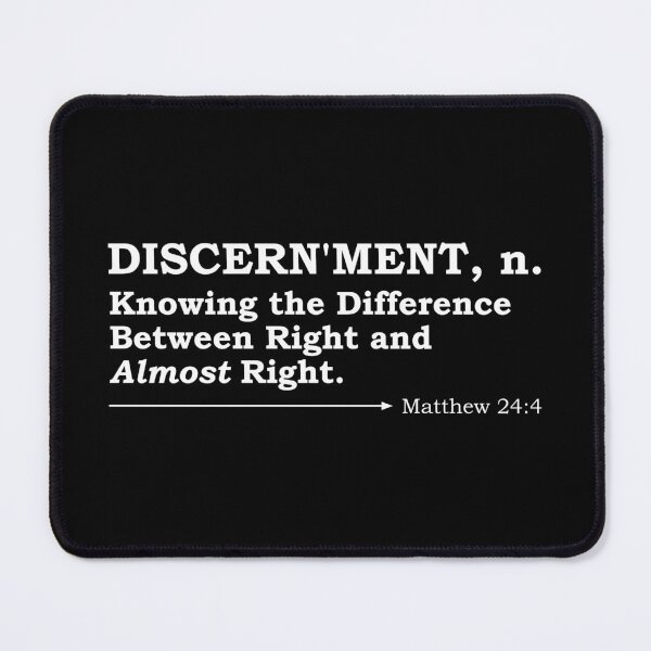 Item preview, Discernment - Dictionary Definition - Christian Design designed and sold by Angela Dow.
