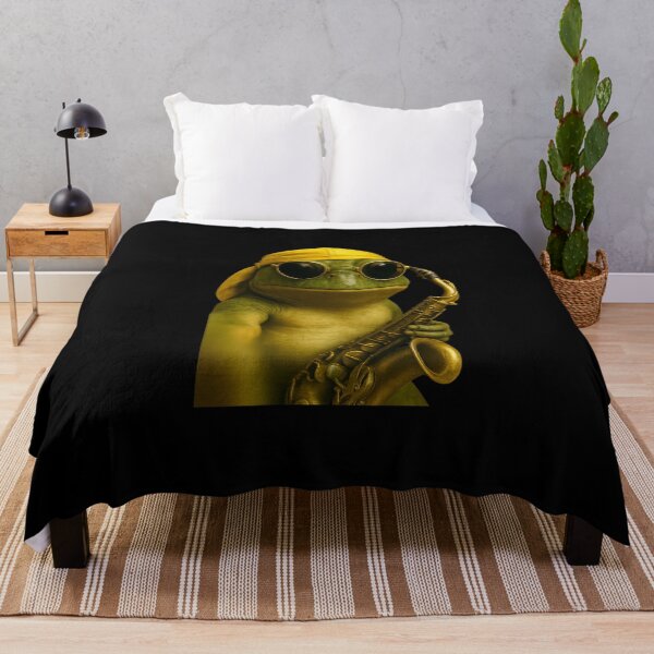 Item preview, Musician Selfie – Frog Saxophonist vibe designed and sold by Sarcastic designs.