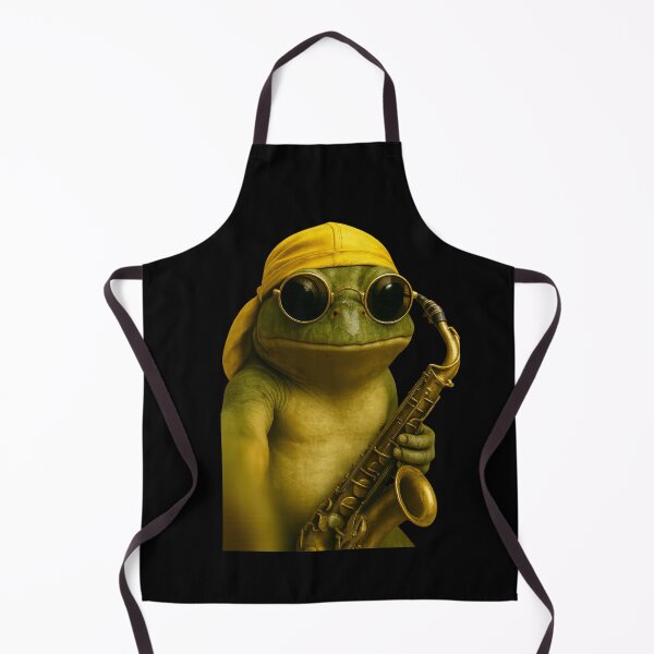 Item preview, Musician Selfie – Frog Saxophonist vibe designed and sold by Sarcastic designs.